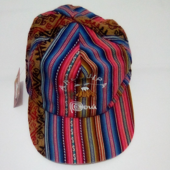 Sumaq Alpaca Other - Peruvian Multicolor Striped Men's Hat